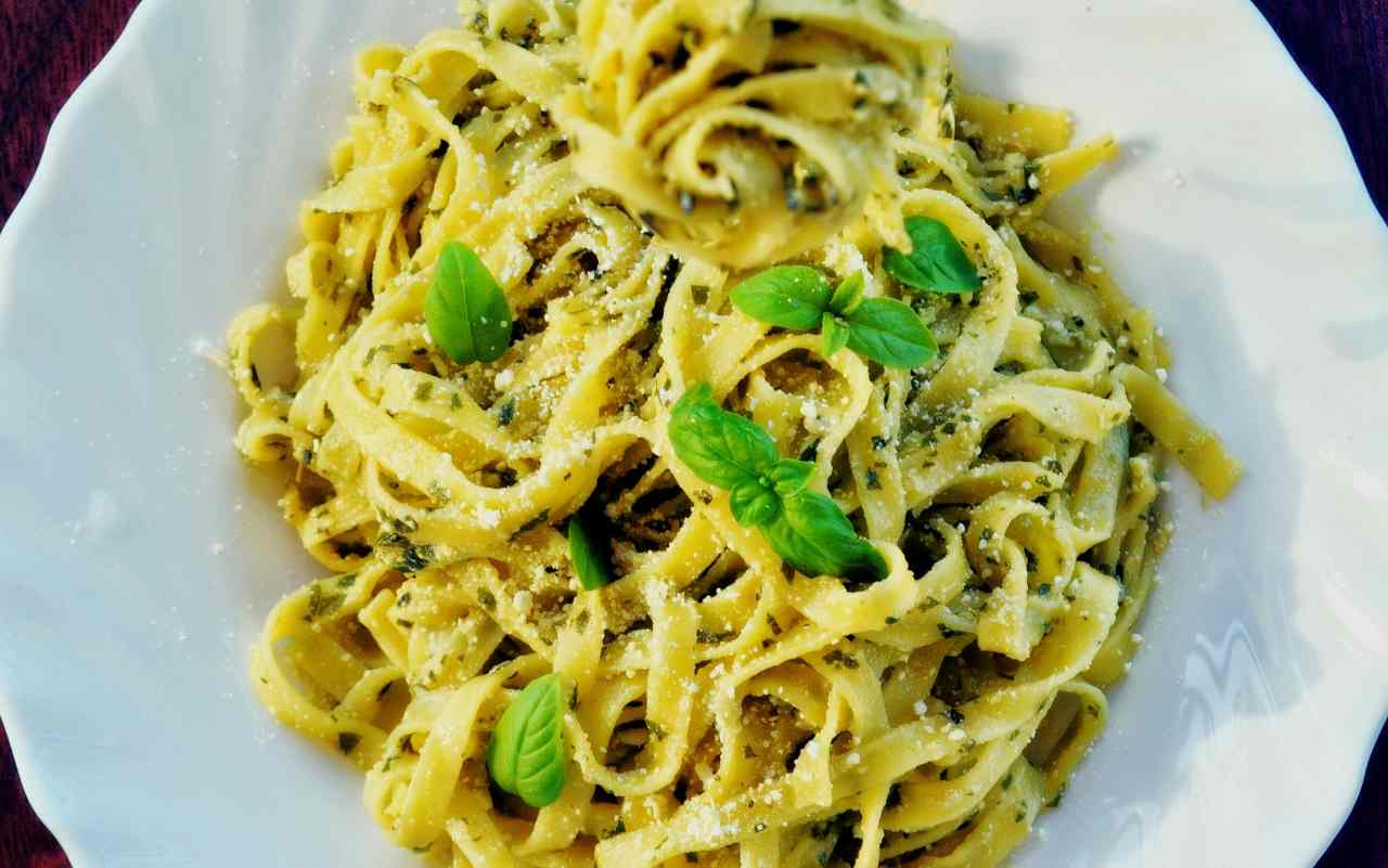 variante pasta pesto