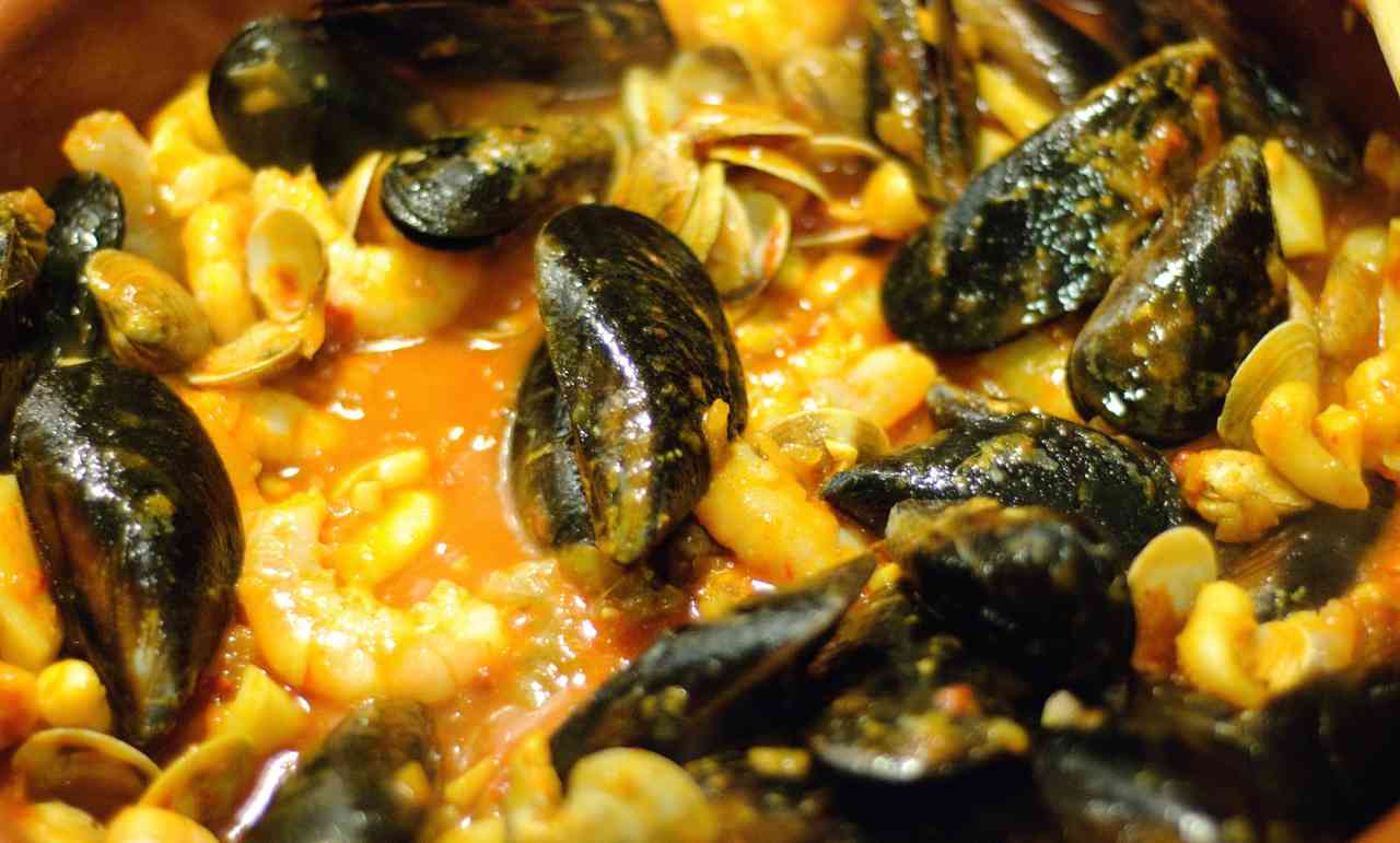 pasta cozze vongole