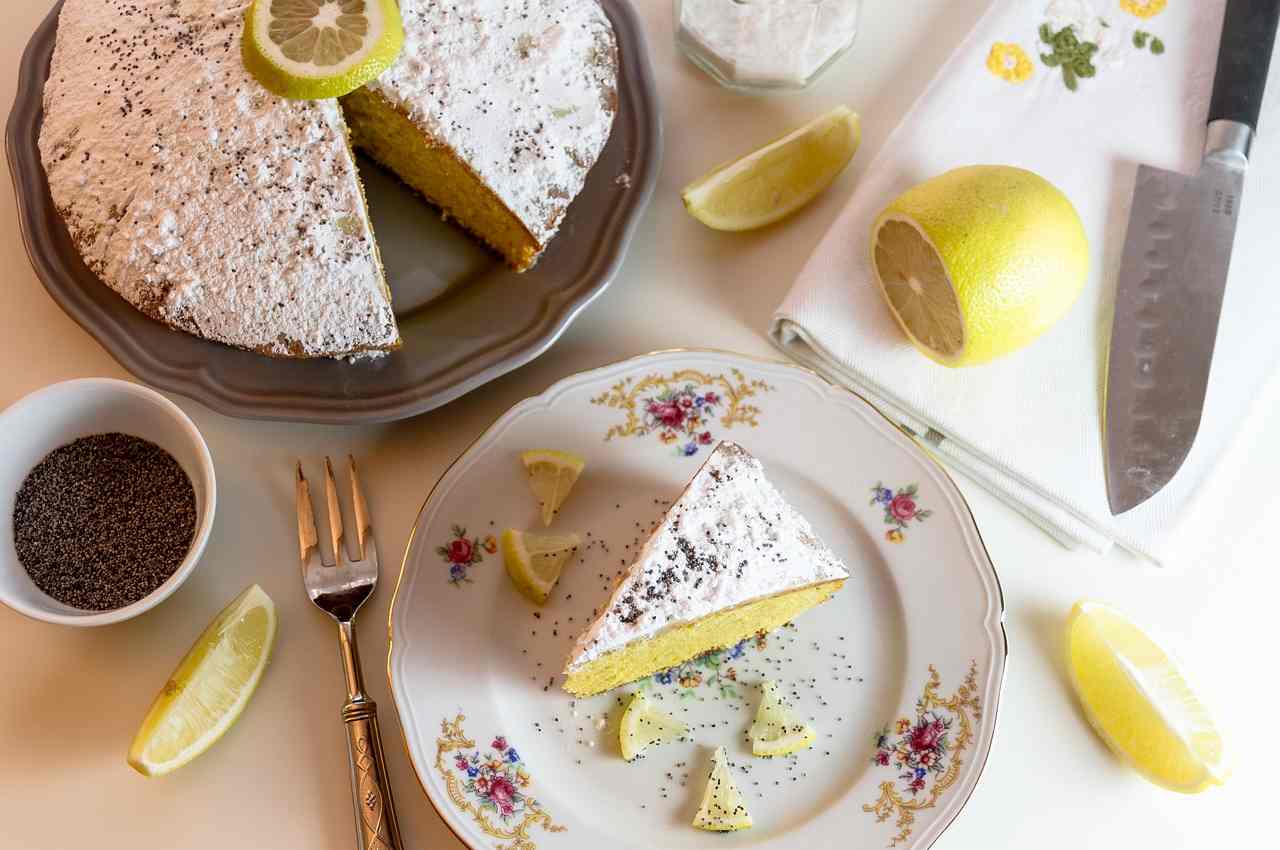 torta al limone