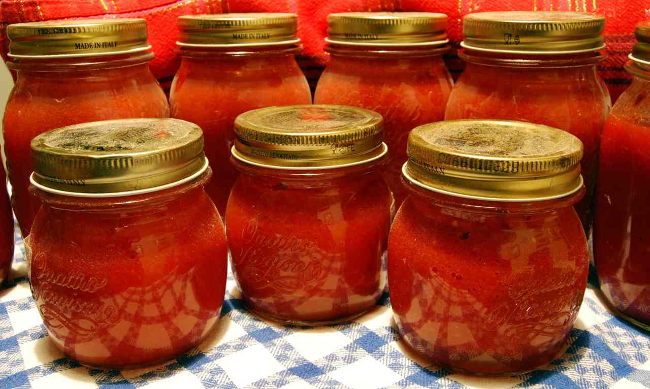 conserva pomodoro casa