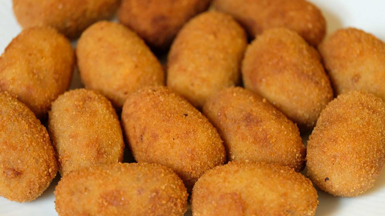 crocchè di patate si aprono