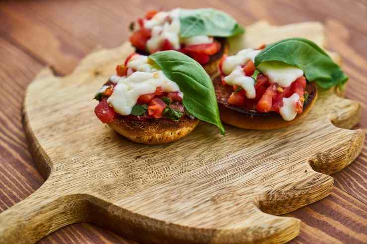 funghi a bruschetta