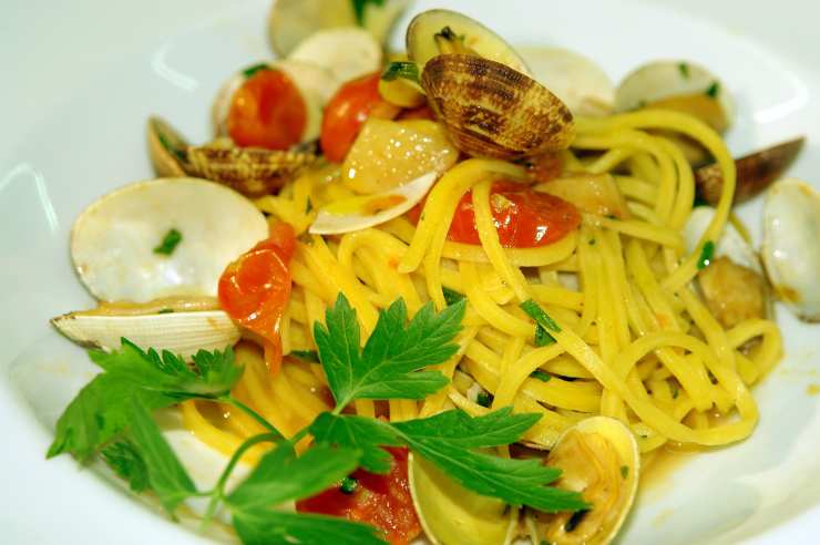 spaghettini vongole