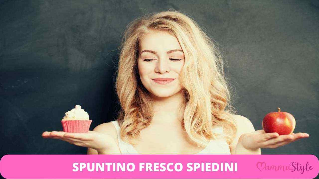 spuntino fresco spiedini