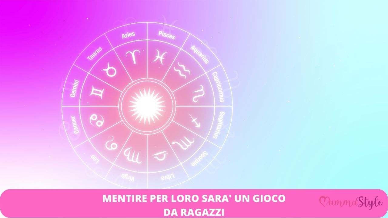 segni zodiacali sanno mentire