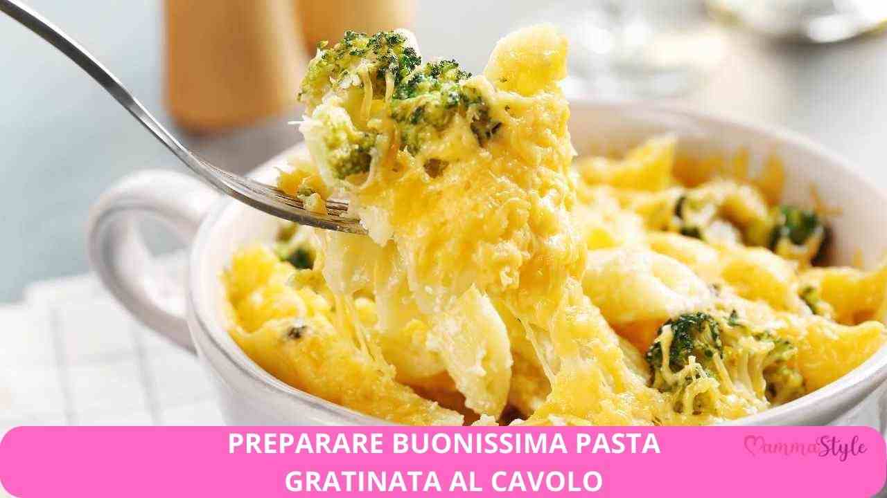 pasta gratinata