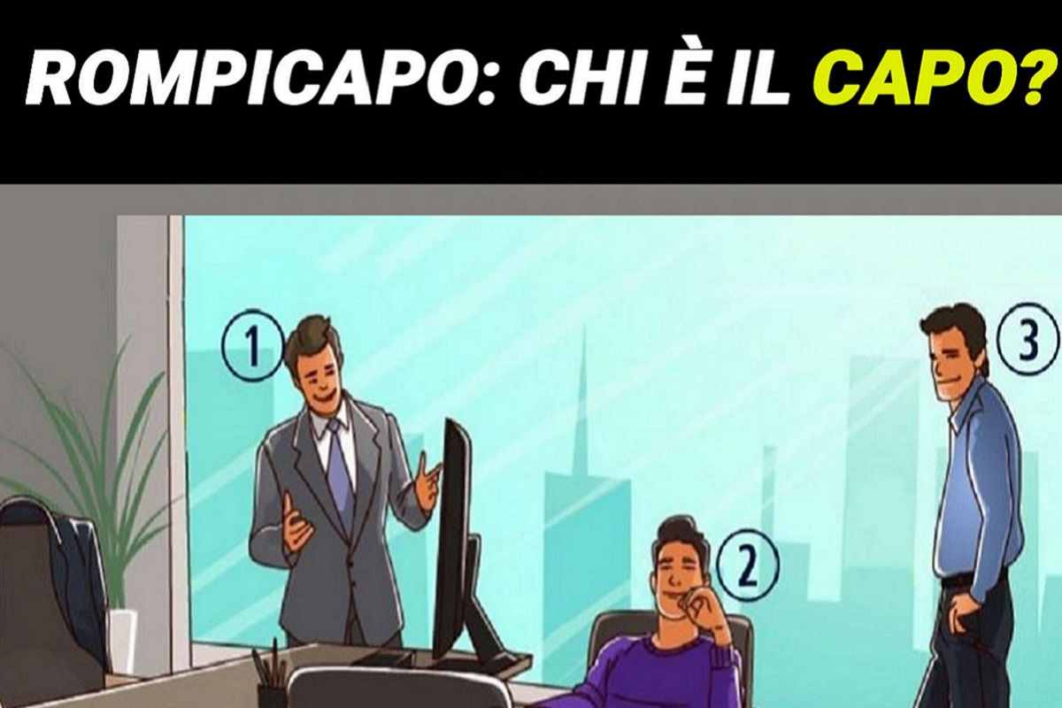 Test: chi è il capo?